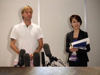 フィギュアスケート エフゲニー・プルシェンコ選手記者会見(羽生結弦選手凱旋公演 Together on Ice)